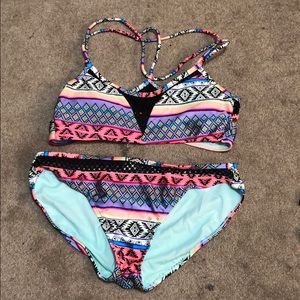 Aztec multicolored bikini